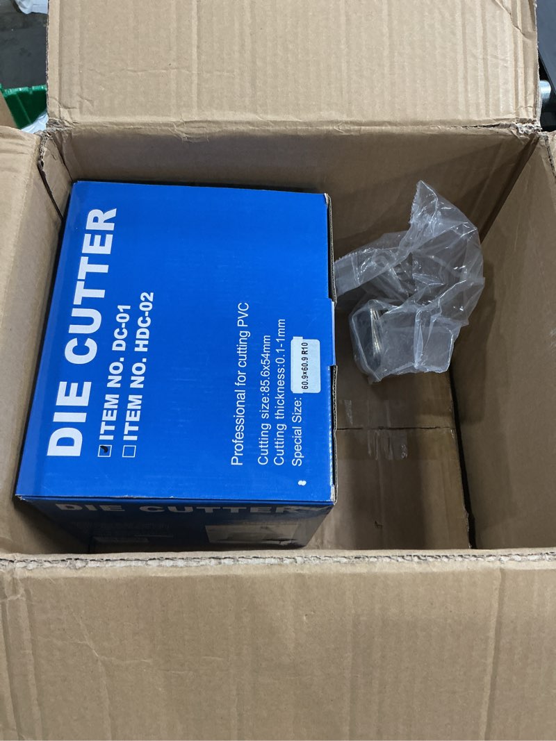 Condition photo showing As Is for 2x2in Square Photo Fridge Magnet Maker Machine, DIY Magnet Button Press Machine+Paper Cutter+100pcs Consumables, Custom Magnet Button & Badges