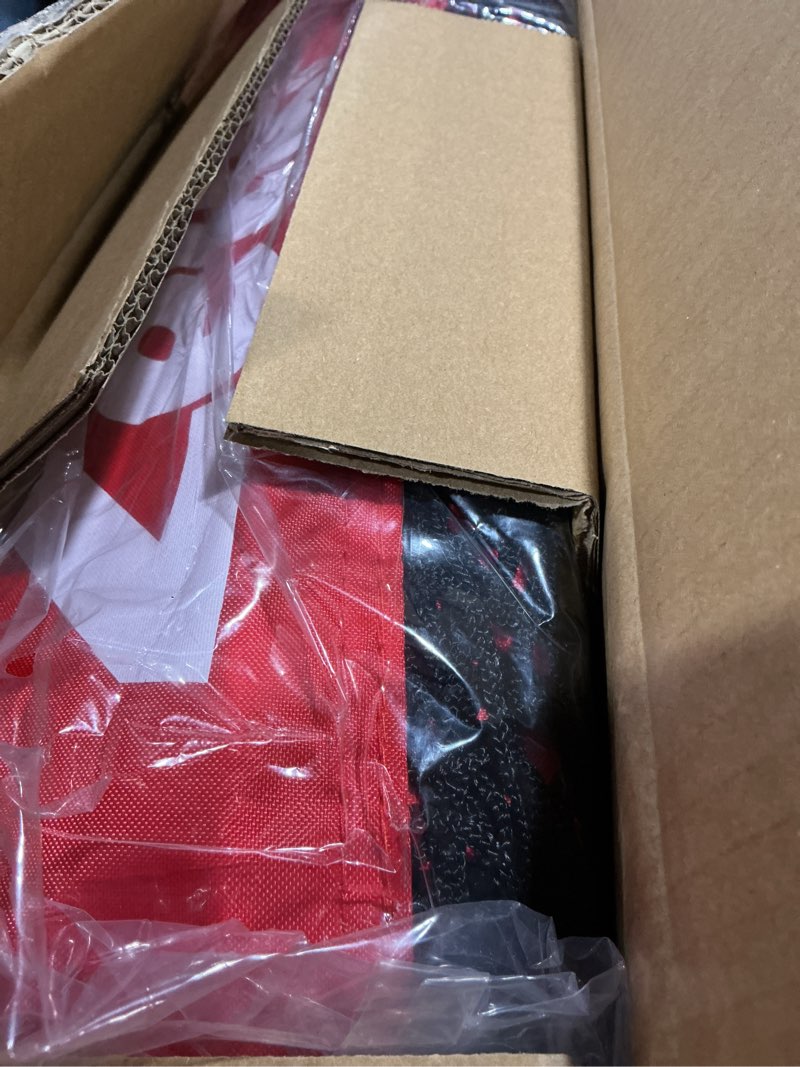 Condition photo showing As Is for Baseball and Softball Practice Net 7Ã—7ft Portable Hitting Batting Training Net with Carry Bag and Metal Frame