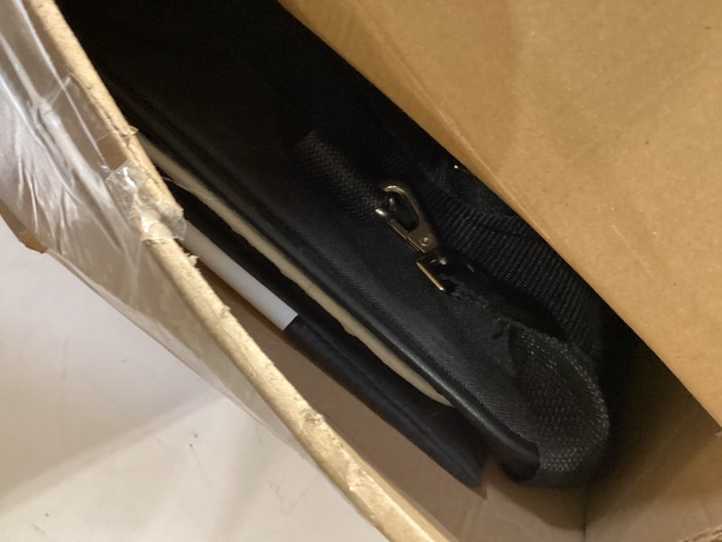 Condition photo showing Good Condition for Amazon Basics Soft-Sided Mesh Pet Travel Carrier for Dog, Cat, up to 22 pounds, 19.7" L x 12" W x 12" H, Black 20.0"L x 12.0"W x 12.0"H Without Wheels