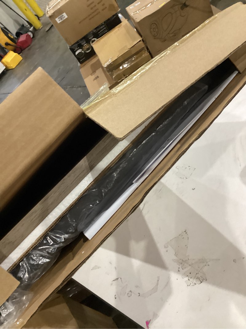 Condition photo showing Good Condition for Vantic 31.5" Folding Desk, Foldable TV Tray Table for Eating on Couch, Extra Large TV Dinner Trays, Portable Fold Computer Writing Desk Table for Home Office, Greige