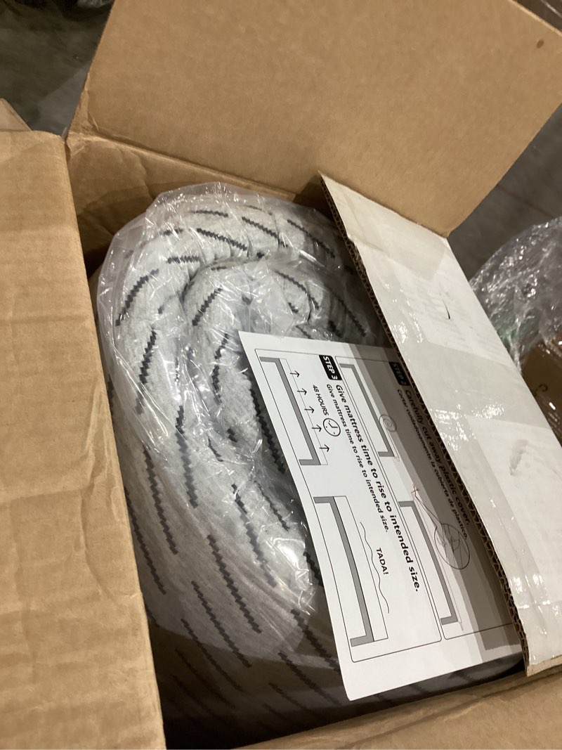 Condition photo showing New/Like New for Bamboo Mattress Topper Queen Size 2 Inch, Cooling Gel & Bamboo Charcoal Memory Foam Mattress Topper for Back Pain Relief, Firm Dual-Layer Foam Bed Pad with Removable Cover Queen 2"-Bamboo