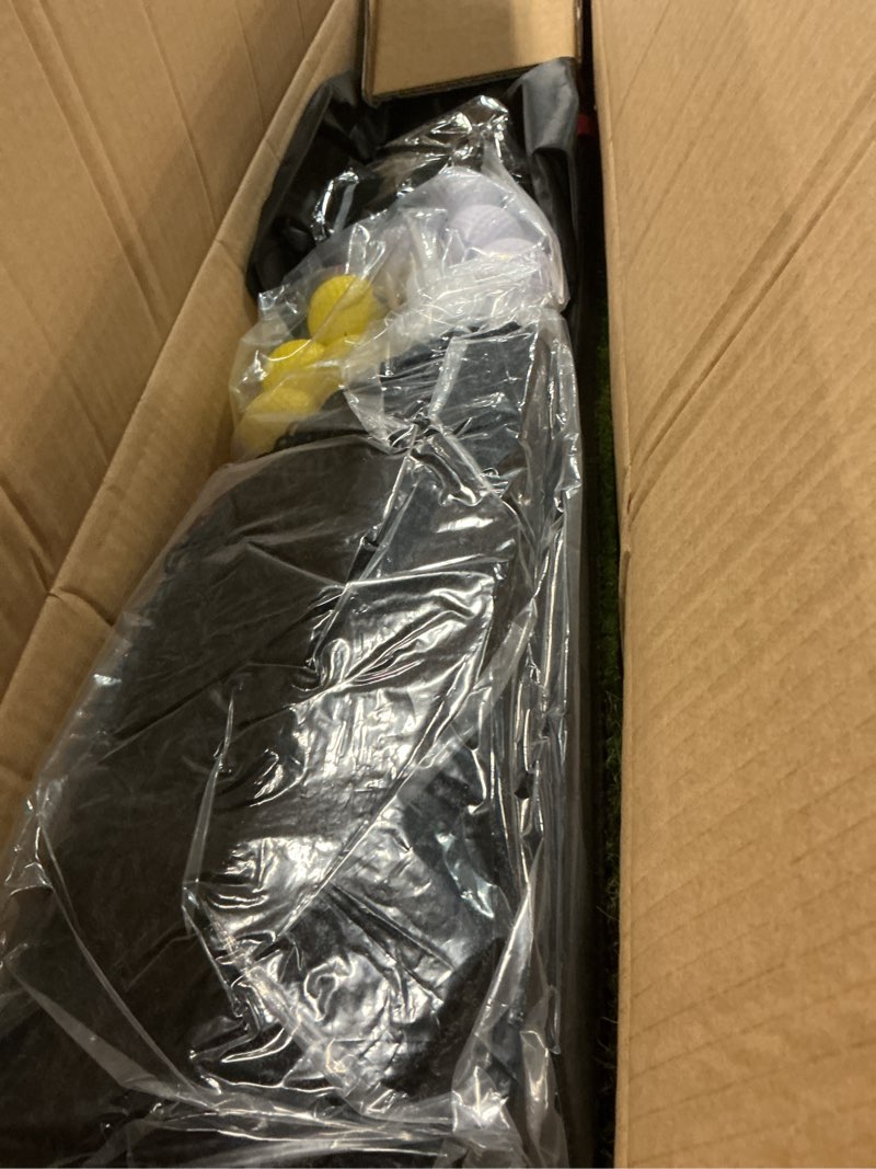 Condition photo showing Good Condition for Bltend Golf Net: 10x7ft Golf Practice Nets for Backyard Driving Real Balls, Heavy Duty Golfer Training Net with Mat for Outdoor/Indoor/Garage/Basement Hitting Swing Chipping, Golfer Gift for Men Dad Golf Hitting Net 10X7 FT