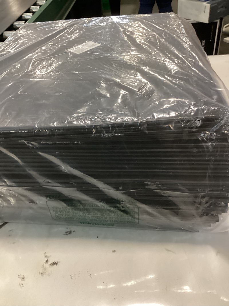 black 30-pack desk dividers for students, waterproof durable plastic study carrel dividers, easy to 