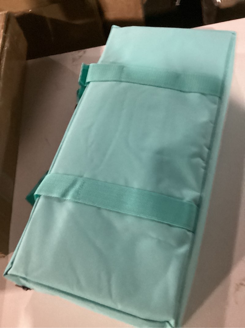 Condition photo showing New/Like New for American Mahjong Game Set, 166 Light Green Tiles, 4 All-in-One Color Rack/Pushers, Complete Mahjong Tile Set, Light Green Carrying Bag