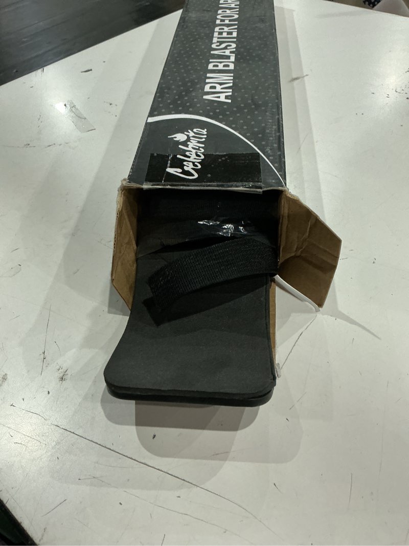 Condition photo showing Good Condition for celebrita arm blaster for biceps & triceps, bicep curl support isolator gives proven massive results - heavy duty bicep blaster for body builders & weight lifting accessories