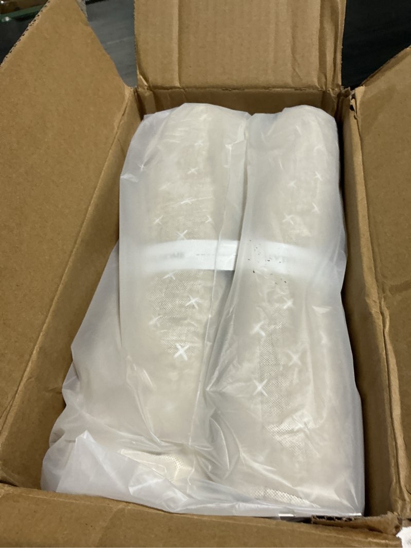 Condition photo showing Good Condition for levtex home cross stitch reversible full/queen quilt set (88x92in) with 2 pillow shams (26x20in) - stitch texture - taupe - cotton full/queen size quilt bedding set - lightweight, soft, pre-washed quilt - full/queen taupe