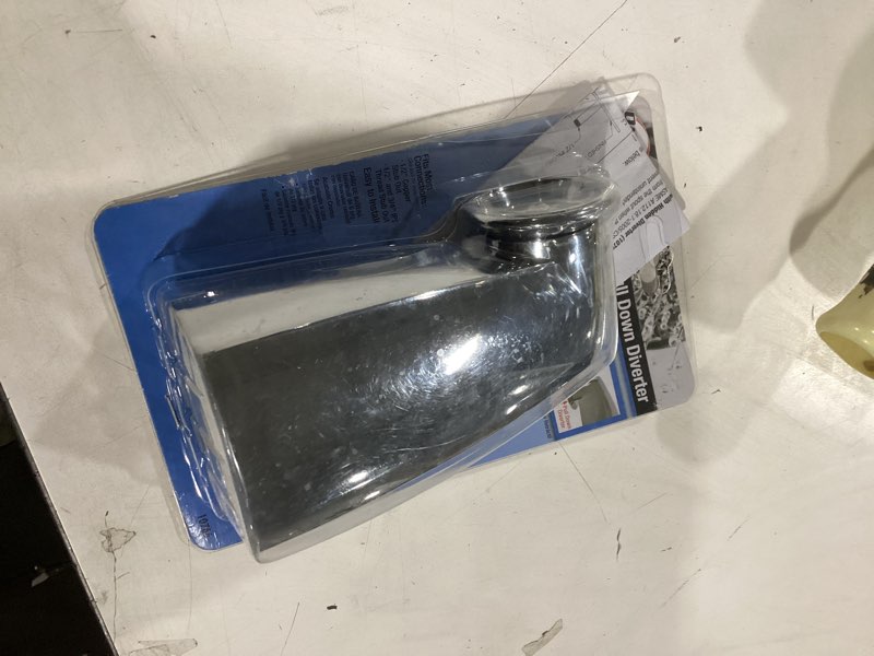 danco chrome universal fit bathtub spout with diverter