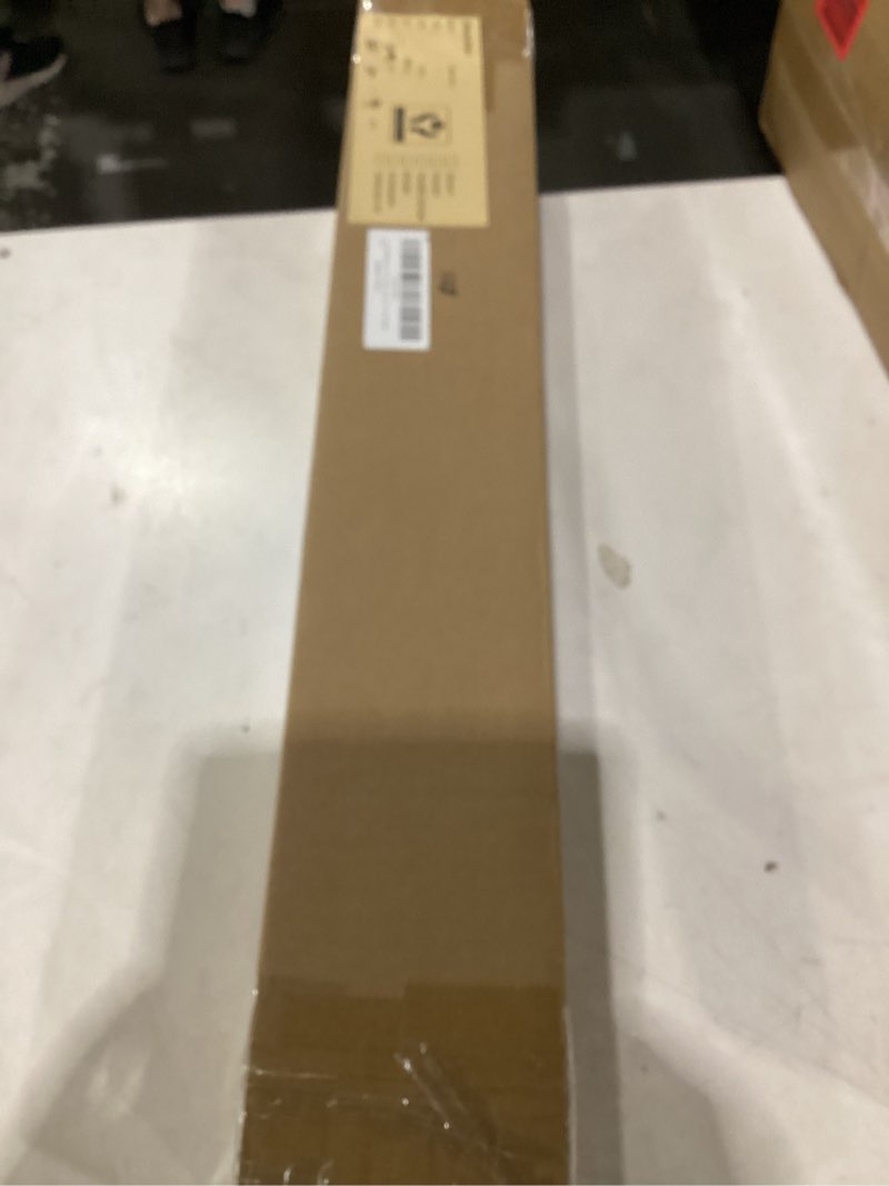 Condition photo showing New/Like New for berissa blackout roman shades for indoor windows cordless,pull down linen fabric roman blinds,privacy window shades for door windows,bedroom,office,easy to install,light brown,23" w x 64" h blackout_light brown 23"w x 64"h