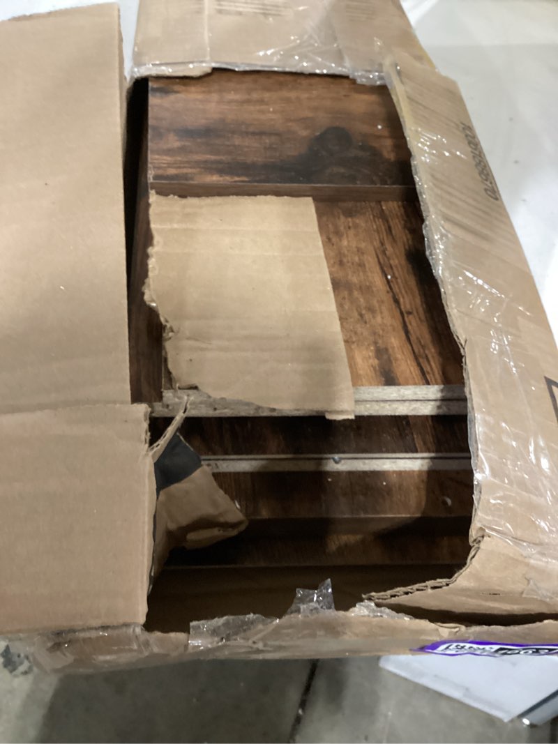 Condition photo showing Good Condition for furinno luder book shelf, 11-cube bookshelf, reversible bookcase, 9.4 x 29.1 x 41.7, easy assembly, for living room, bedroom, home office, amber pine amber pine 11-cube