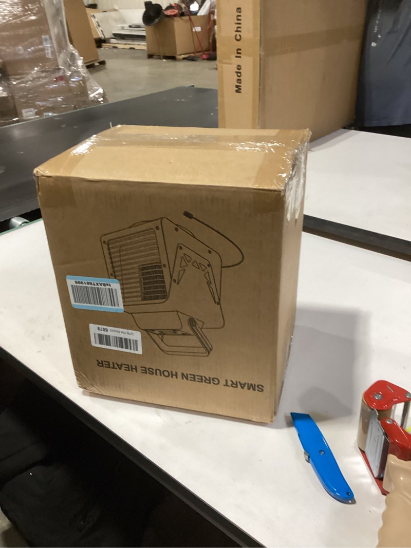 Condition photo showing New/Like New for Greenhouse Heater 1500W with APP Remote Control, Greenhouse Heater With Thermostat, Portable Outdoor Heater for Plants Vegetables Flowers,Smart Electric Safe Heater for Green house,Grow Tents,Garage
