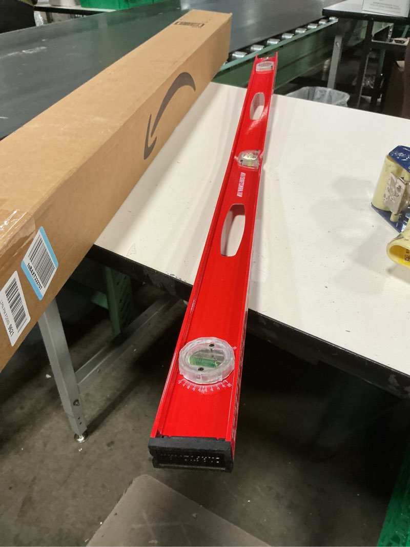 Condition photo showing As Is for Craftsman CMHT82345 48IN I-Beam Level