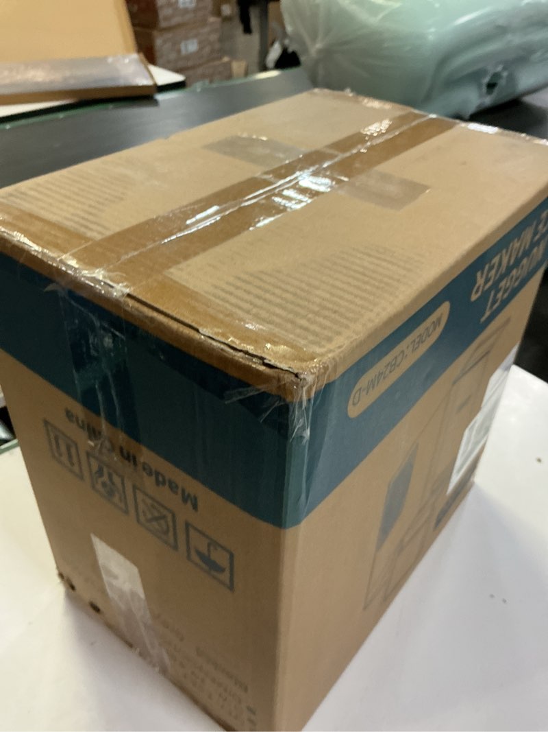 Condition photo showing New/Like New for Aeitto Nugget Ice Maker Countertop, Pellet Ice Machine Soft Chewable Ice 40lbs/Day, One-Click Operation, Auto Self-Cleaning Crushed Ice Makers Stainless with Scoop for Home/Kitchen/Office (Black)