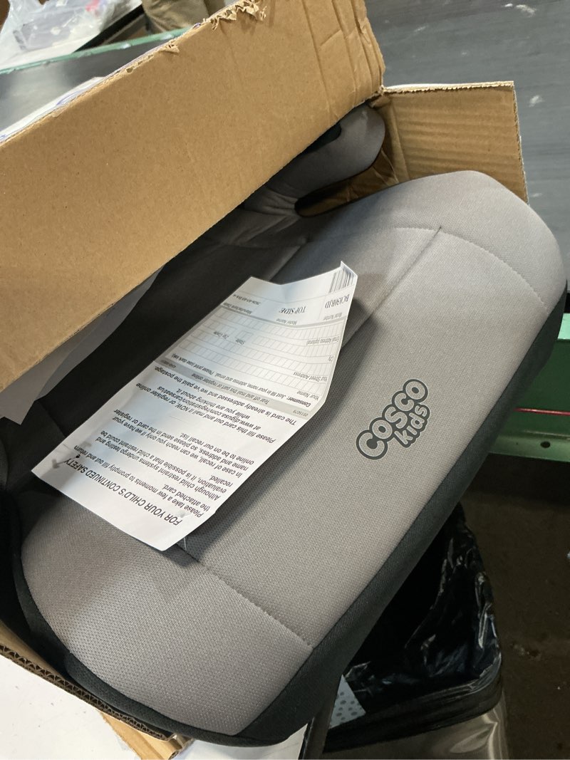 Condition photo showing As Is for cosco topside backless booster car seat, lightweight booster seats for cars 40-100 lbs, backless booster seat for car, leo leo 1 pack