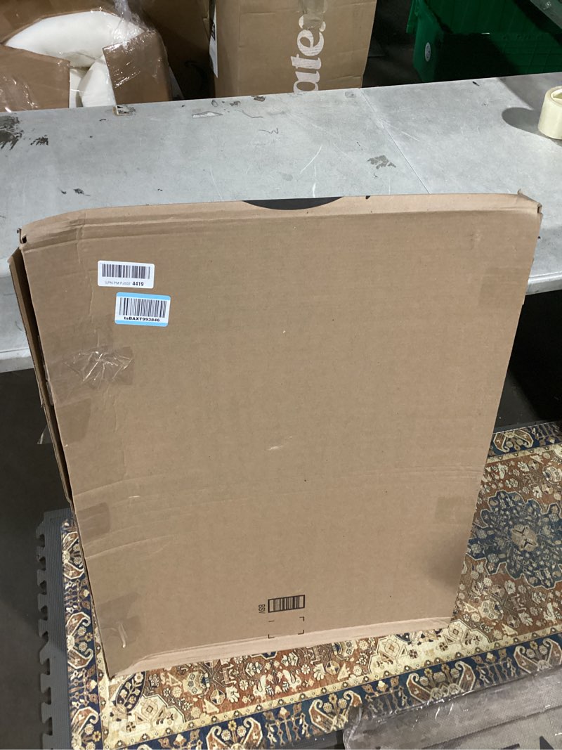 Condition photo showing Good Condition for Kate 5x6.5ft(1.5x2m) Collapsible Backdrop White Black Twist Flex Folding Pop up Backgrounds for Photoshoot, Headshots Photo, Video Calls White/Black