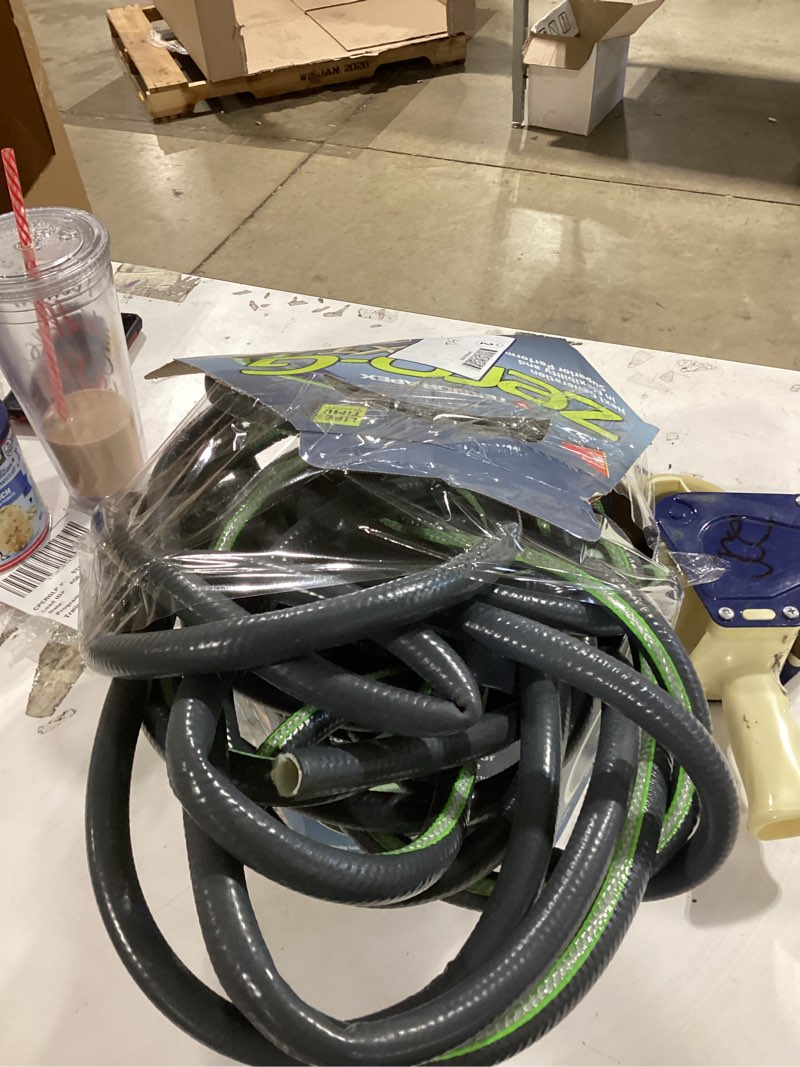 Condition photo showing As Is for teknor apex zero-g 5/8 in. d x 50 ft. l heavy duty garden hose