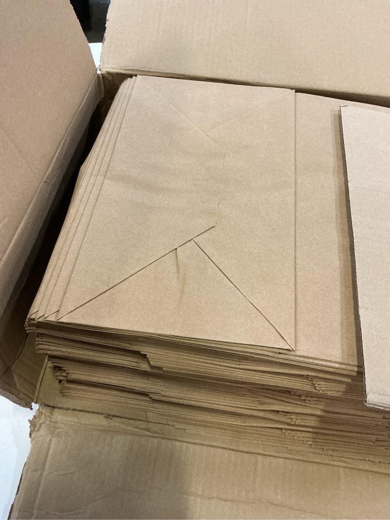 Condition photo showing Good Condition for bagdream brown paper bags with handles 12x7x12 100pcs - kraft shopping merchandise retail, takeout/to go, wider-gusset recycled paper gift bags bulk