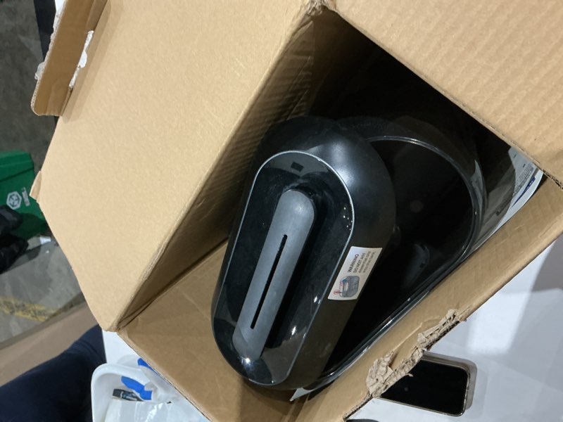 Condition photo showing As Is for dreo smart humidifiers for bedroom, top fill 4l supersized humidifier large room with 28 db, 36h runtime, touch/app/voice control, nightlight, cool mist humidifiers for baby, plants, indoor, black