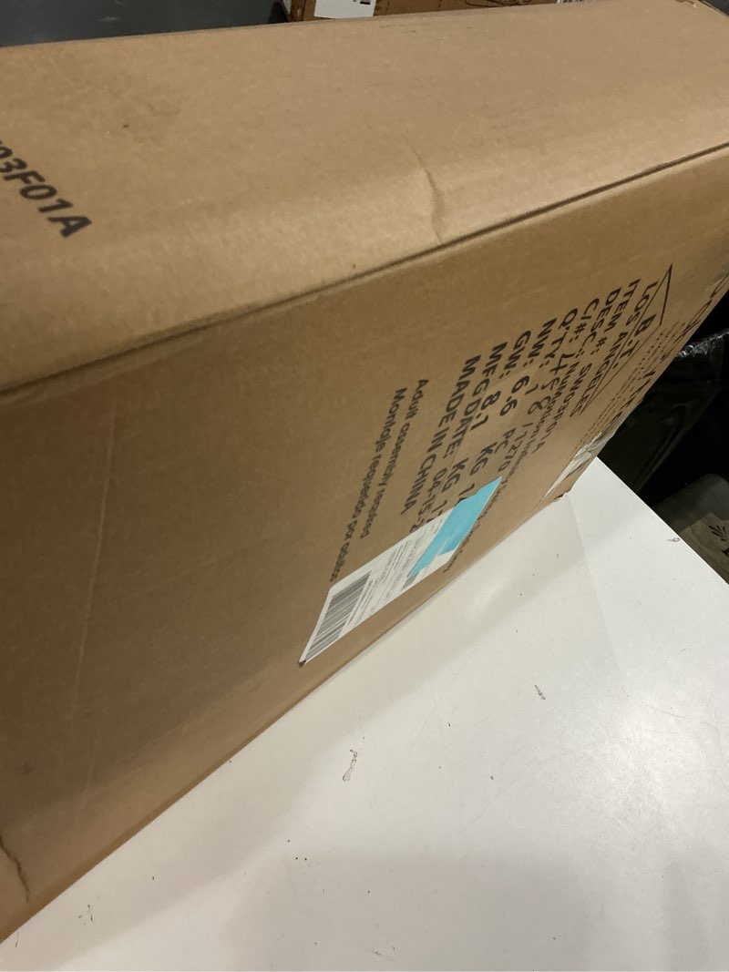 Condition photo showing As Is for baby trend numotion infinity swing - dash gray