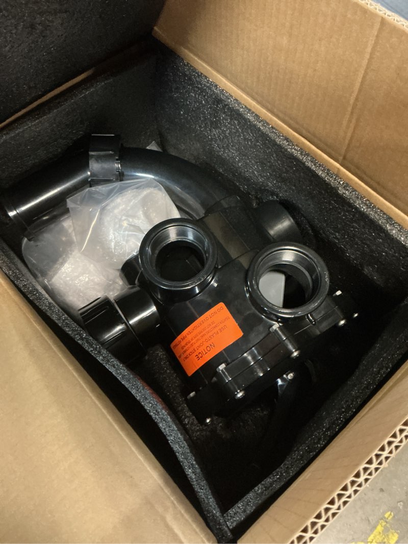 Condition photo showing Good Condition for a0553645 2” side mount multi-port valve kit fit for zodiac jandy del48, del60 d.e. pool and spa filter, 6-position side mount multiport valve with one year quality assurance