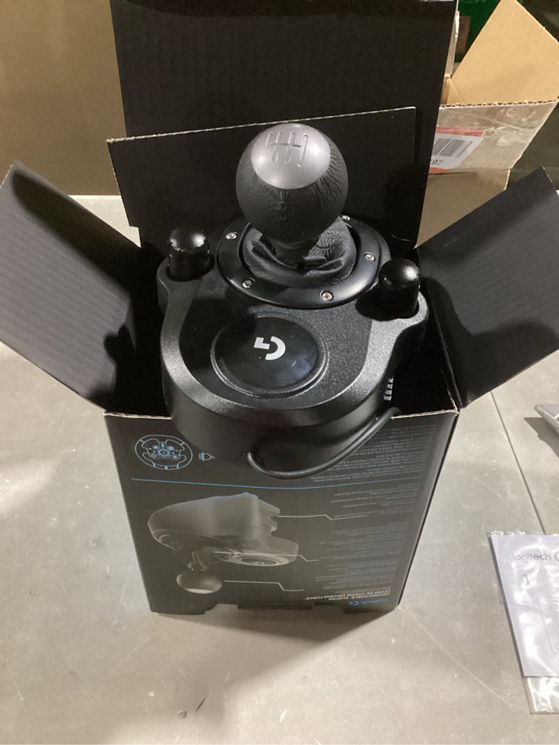 Condition photo showing Good Condition for Logitech G Driving Force Shifter – Compatible with G29, G920 & G923 Racing Wheels for-PlayStation 5, Playstation 4, Xbox-Series X|S, Xbox-One, and-PC