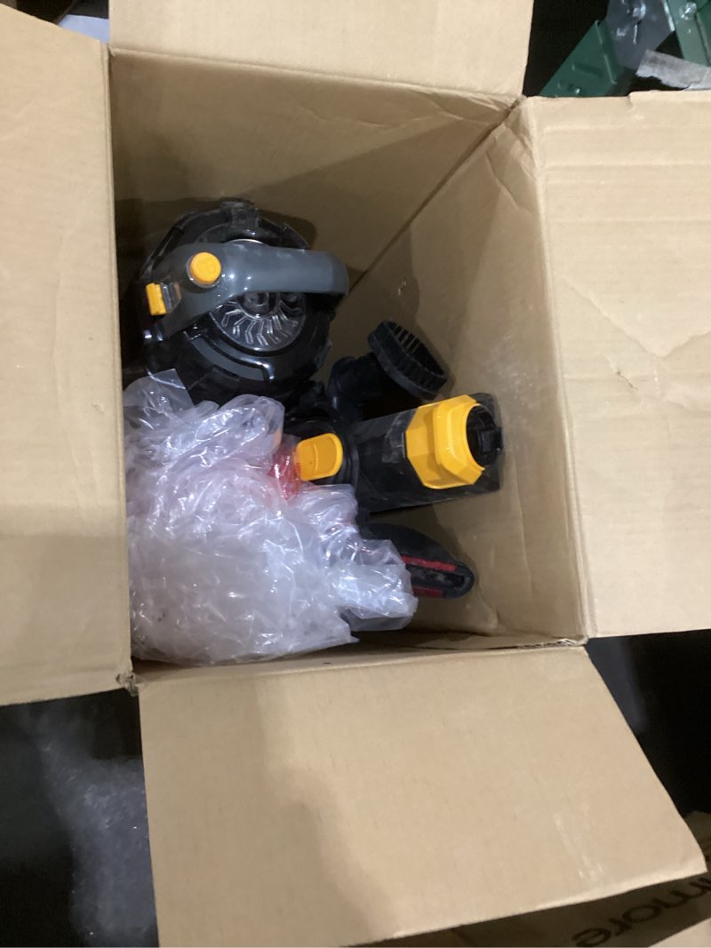 Condition photo showing As Is for eureka powerspeed lightweight powerful upright vacuum cleaner for carpet and hard floor, pet turbo, black,yellow yellow neu181d with pet tool