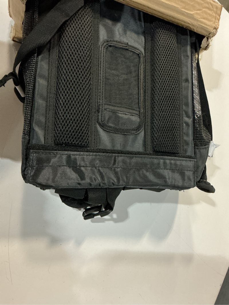 Condition photo showing Good Condition for sherpa deluxe guaranteed on board convertible pet carrier & backpack, black, medium