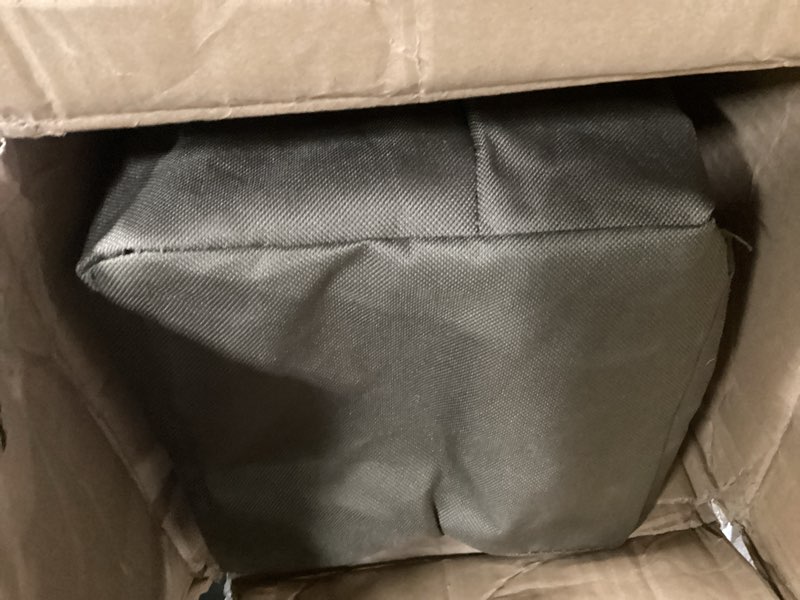 Condition photo showing New/Like New for Overmont Oversized XL Camping Chair for Adults - 400lbs Support Heavy-Duty Padded Folding Chair with Side Pocket Cup Holder Cooling Bag for Outdoor Sports Garden Beach Fishing Lawn Black 2pcs