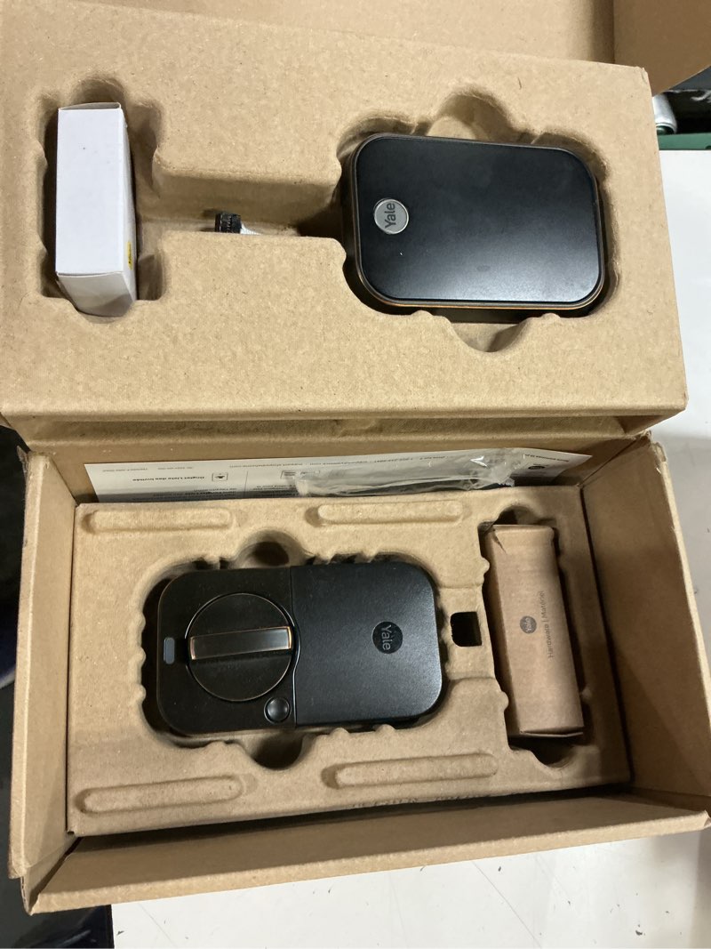 Condition photo showing Good Condition for yale assure lock 2 touch deadbolt, oil rubbed bronze smart keyless entry door lock with wi-fi connected touch keypad and fingerprint scanner, yrd450-f-wf1-0bp oil rubbed bronze wi-fi key-free