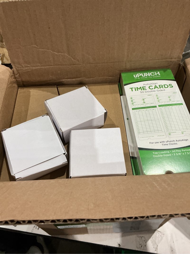Condition photo showing Good Condition for uPunch HN3540 Complete Small Business Start-Up Kit: AutoAlign Time Clock System with 400 Time Cards, 4 Ribbons, and 2 Racks HN3540 Bundle