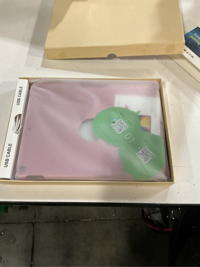 Condition photo showing New/Like New for tqq touch for ipad 9th generation case with keyboard (10.2", 2021), multi-touch trackpad, 360° rotatable protective cover for ipad keyboard 9th/8th/7th gen with pencil holder (pink)