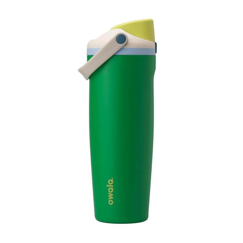 Owala FreeSip Sway Insulated Stainless Steel Water Bottle with Two-Way Spout, Built-In Straw and Buc