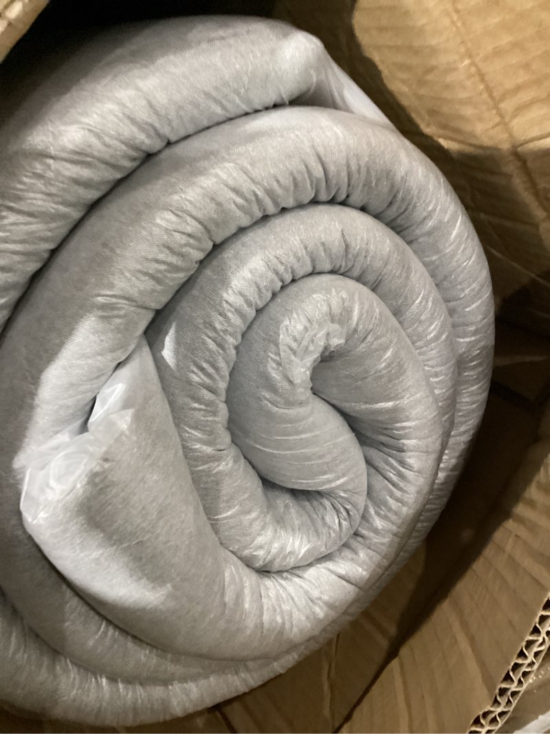 Condition photo showing Good Condition for ZonLi Japanese Floor Mattress Futon Mattress Twin Size, Thicken Roll Up Tatami Mat 100% Cotton Washable Cover, Portable & Foldable Floor Bed Mattress for Sleeping, Dormitory, Adult Kids, Grey