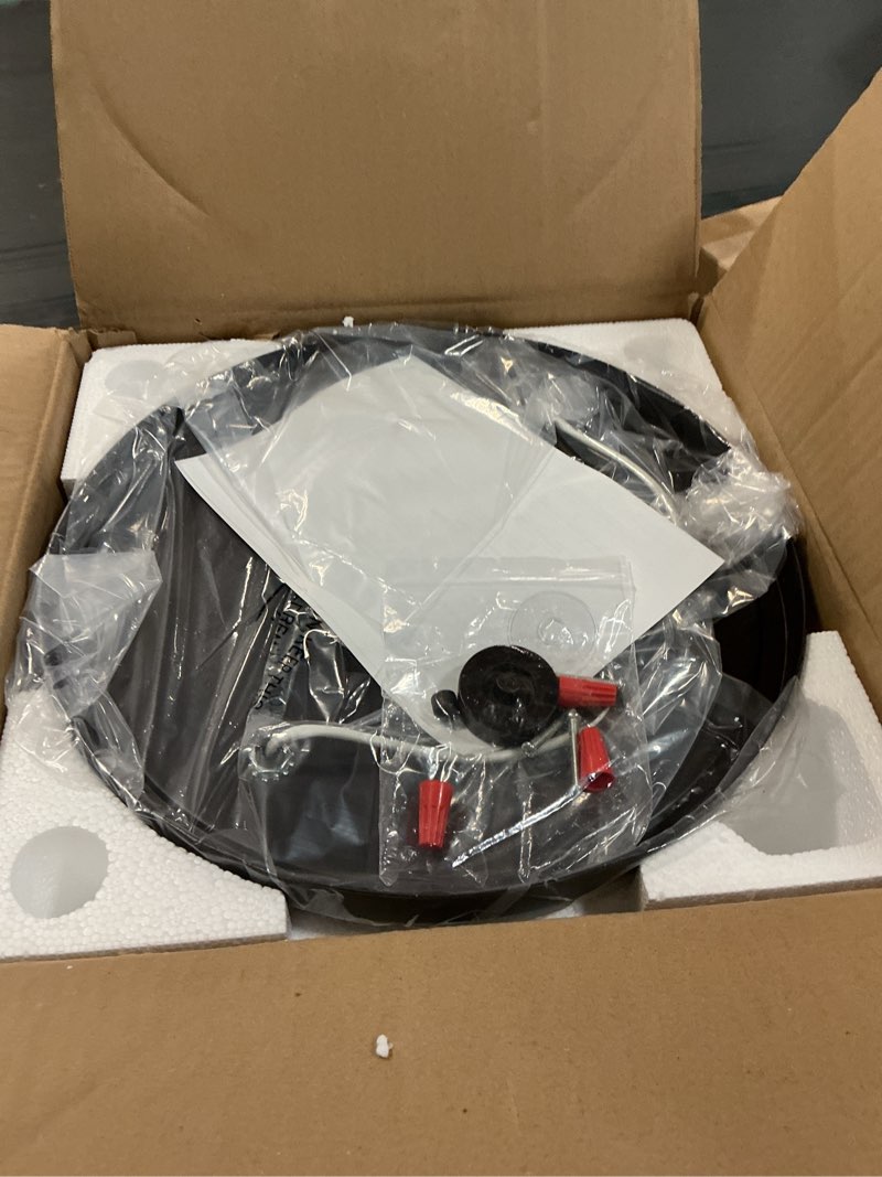 Condition photo showing New/Like New for flush mount ceiling light fixtures, 2-light oil rubbed bronze ceiling mount for farmhouse with seeded glass lampshade, industrial flush mount light fixture for hallway, kitchen, entryway and foyer oil-rubbed bronze