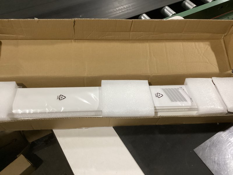 Condition photo showing New/Like New for allesin motorized blinds no drill automatic roller shades with remote | rental-friendly & easy install smart electric blackout window blinds for apartment, white 27 x 72 white