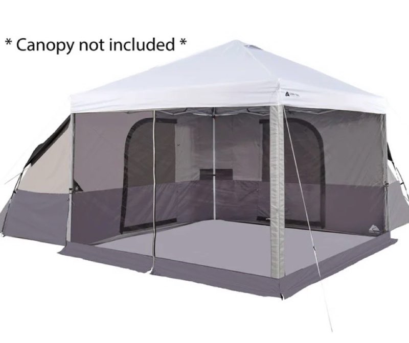 ozark trail 8 person connectent with screen porch