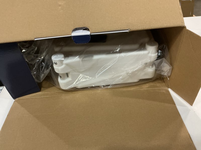 Condition photo showing New/Like New for Bath SafetyRaised Toilet Seat Product Description: Elev.Toilet Seat w/ RemArms,RTL,1 EA