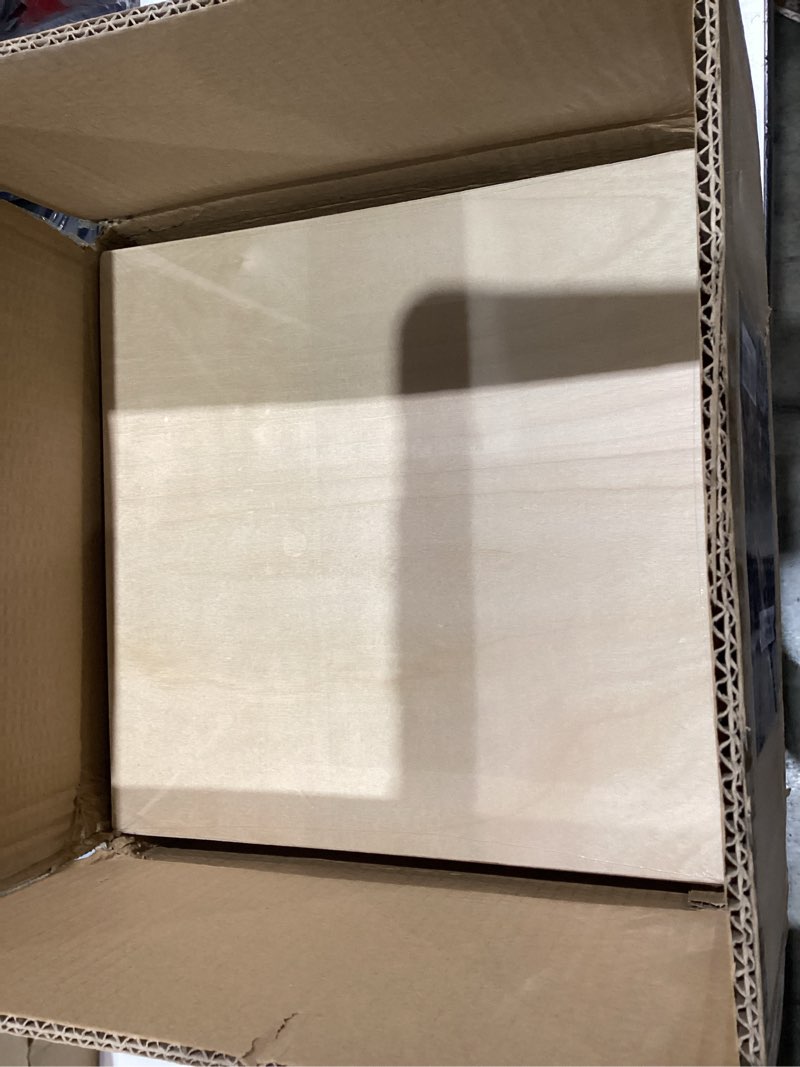 Condition photo showing item condition for Baltic Birch Plywood - 1/8 Inch Thickness - 11.8" x 11.8" Square Wood Sheets for Laser Cutting, CNC Cutting and Crafts - Pack of 36 11.8 X 11.8 36