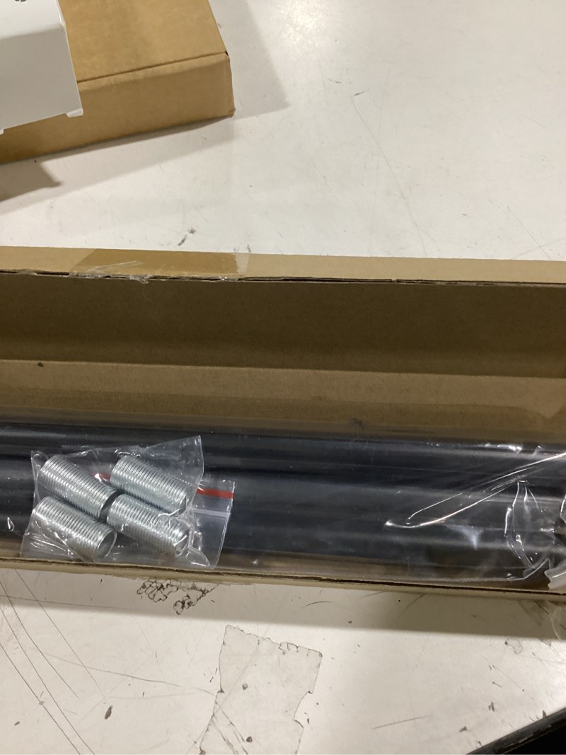 Condition photo showing Good Condition for matte black m12 threaded extension rod for pendant light, island lighting, chandeliers,lighting fixture downrods & stems,12 inches 13.5mm od (0.531?) x 300mm l (11.81?)