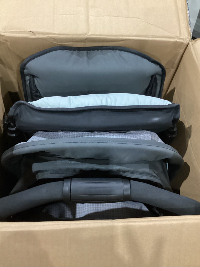Condition photo showing Good Condition for graco duoglider double stroller | lightweight double stroller with tandem seating, glacier