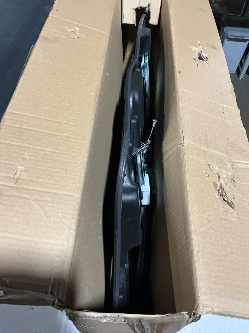 dasbecan front left driver side power window regulator with panel compatible with hyundai sonata 201