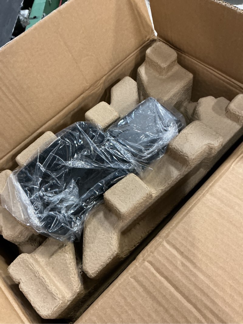 Condition photo showing Good Condition for dual monitor arm stand for 35 inch screens - full adjustable vesa mount for 2 monitors, heavy duty dual monitor desk mount compatible with c clamp, grommet mounting base, holds 26.4lbs per arm, black 34" dual monitor mount