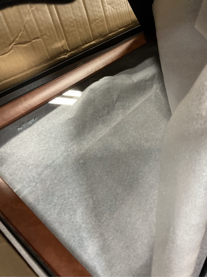 Condition photo showing Good Condition for ROTHWELL 24 Slot Watch Case with Lock – Luxury Watch Box to Display and Organize Your Collection | Real Glass Top | Premium Storage for Collectors (Tan/Brown) Tan / Brown