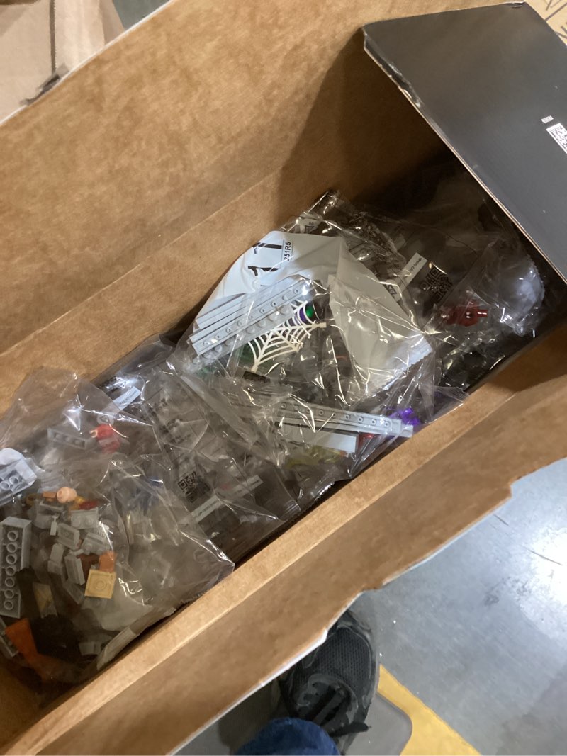 Condition photo showing As Is for LEGO Marvel Spider-Man Daily Bugle Building Sets for Adults - Display as Office or Book Shelf Decor - Gifts for Christmas - 25 Minifigures - 76178 Standard Packaging