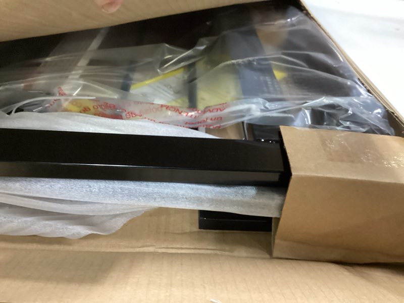 Condition photo showing Good Condition for carlson extra wide walk through pet gate with small pet door, includes 4-inch extension kit, pressure mount kit and wall mount kit, black