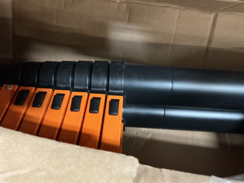 Condition photo showing As Is for (Similar item). Jiahe 16.5fT/5M Aluminum Telescoping Extension Ladder Portable Multi-Purpose Portable Extension Ladder for Indoors Outdoors with Capacity of 330LB, Gray