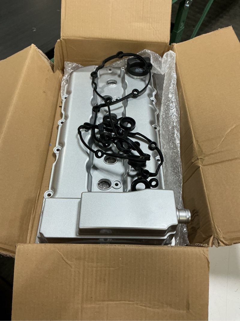 Condition photo showing Good Condition for MITZONE Aluminum Engine Valve Cover Compatible with 2006-2017 Volkswagen Passat Touareg CC 2007-2010Audi Q7 3.6L Replace # 03H103429H 03H-103-429-L