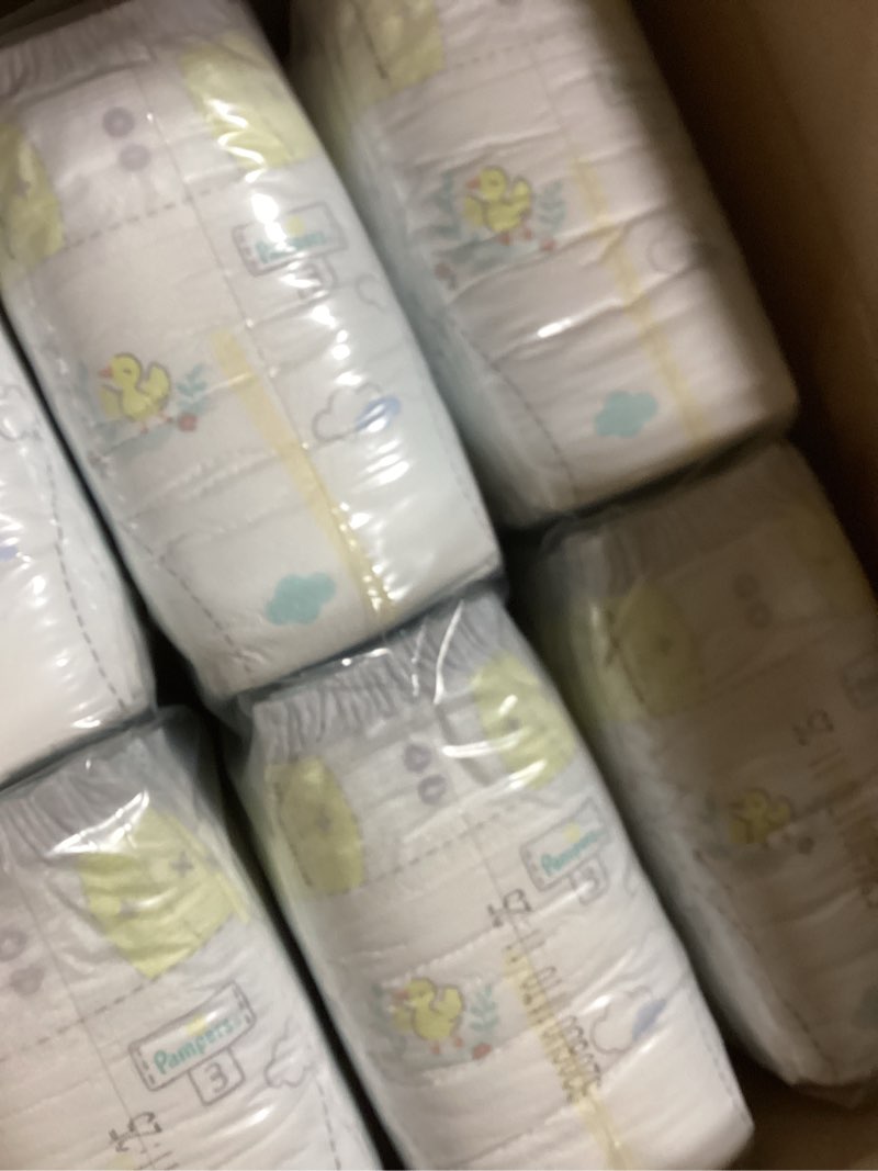 Condition photo showing New/Like New for Pampers Swaddlers Diapers, Size 3 (13-26 lbs), 168 Count, Absorbent, Keeps Baby Dry and Comfortable, Skin Safe Disposable Baby Diaper Size 3 168
