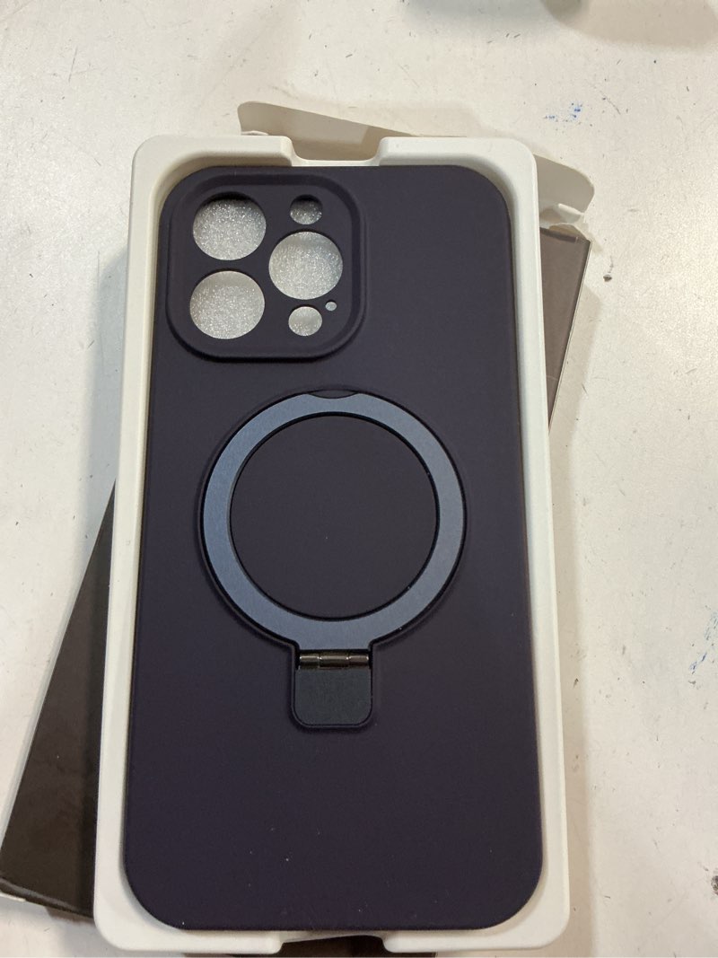 Condition photo showing Good Condition for Designed for iPhone 11 Case with Magnetic Invisible Stand Compatible with MagSafe Military-Grade Protection Shockproof Silicone iPhone 14 Phone Cases for Women Men 6.7'' 2019,Purple, Mother Gift Purple for iPhone 11 Case 6.7"