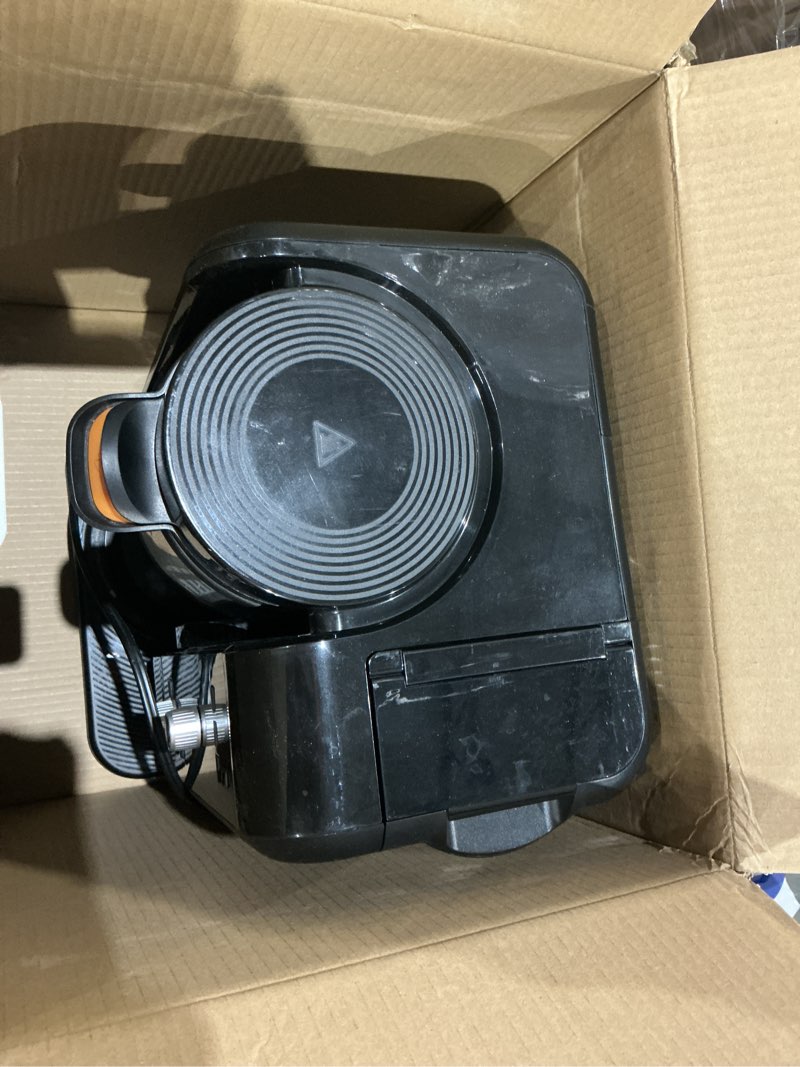 Condition photo showing As Is for shark ninja cp307 hot and cold brewed system w/thermal carafe coffee maker, black