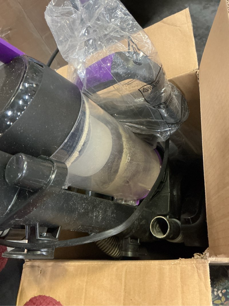 Condition photo showing As Is for Bissell CleanView Compact Turbo Upright Vacuum with Quick Release Wand, Full Size Power, Compact Size for Apartments & Dorms, 3437F